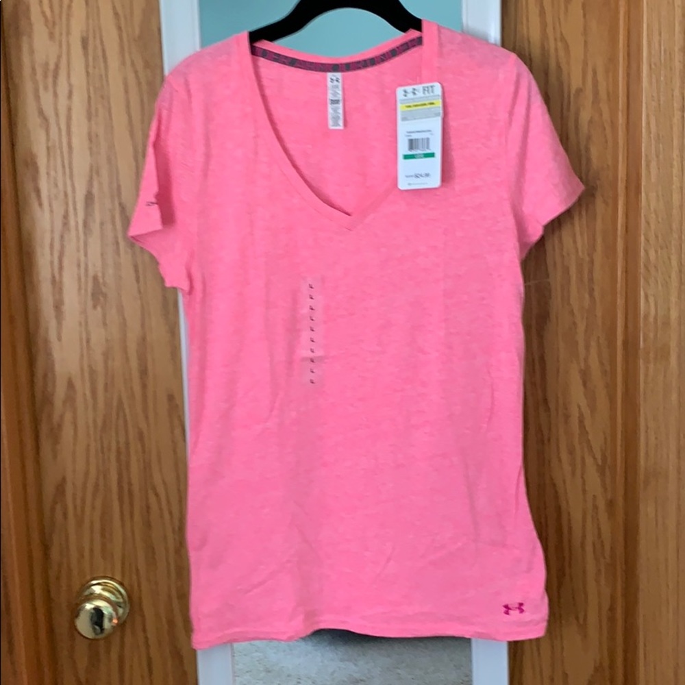 Under Armour Heathered Pink Tre
